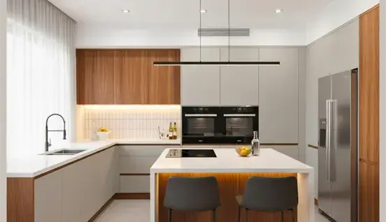 Custom kitchen cabinet design