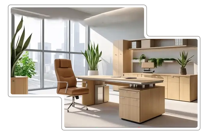 Custom office furniture designed for your office interior
