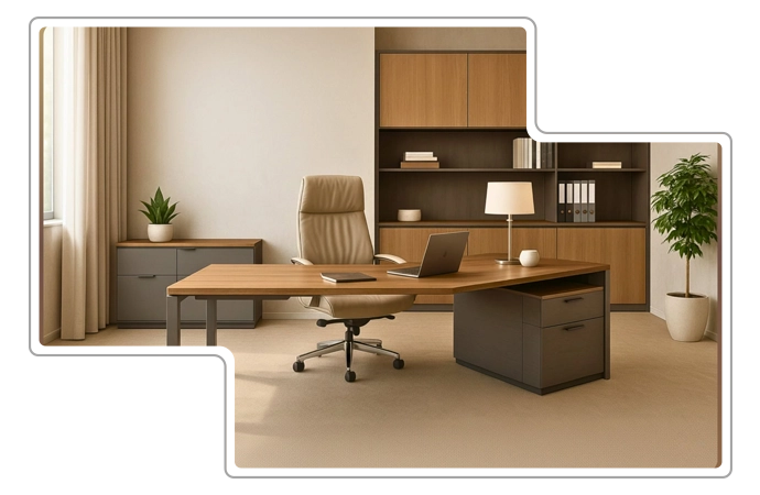 Custom office table