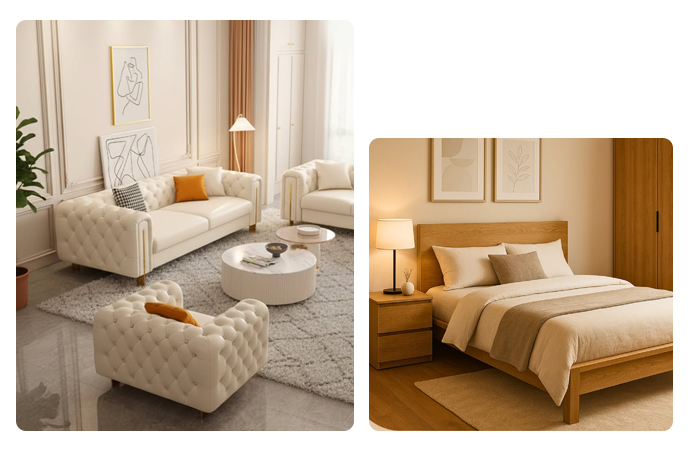 Custom and ready-made furniture in Dhanmondi