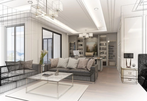 Interior renovation for existing flats