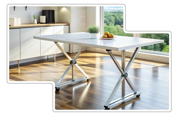 Foldable tables key features