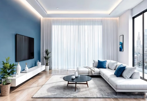 Living and drawing room interior design