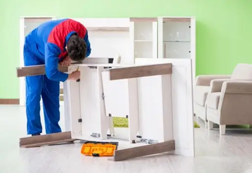 Furniture production installation and final office setup