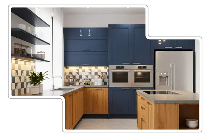 Popular kitchen cabinet design