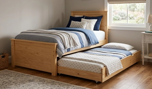 Single trundle bed
